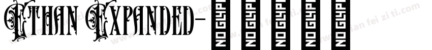 Ethan Expanded字体转换